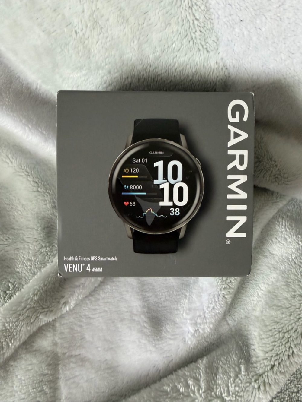 garmin Venu 4 Smartwatch - Black